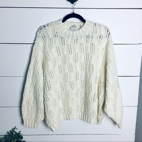 Vintage Express Hand Knitted Sweater - Picture 1 of 8